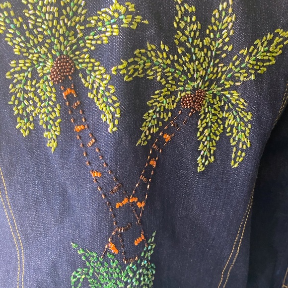 NWOT Baik Baik Honolulu Denim Jacket - Picture 4 of 5